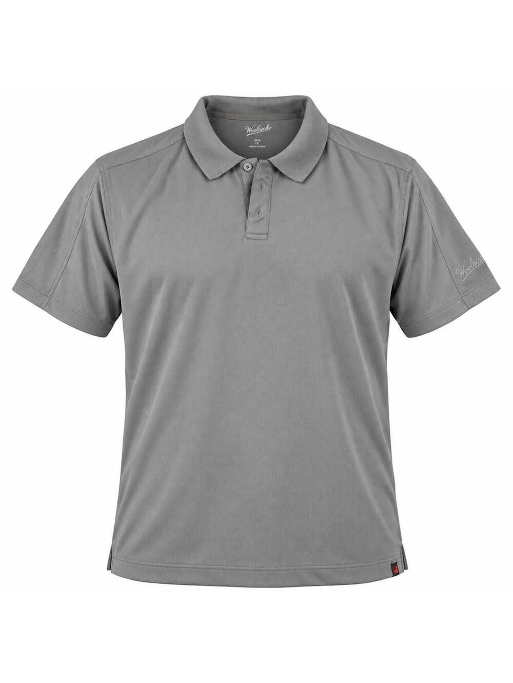 Woolrich Polo Shirt Men’s 2XL Pumice Gray Short Sleeve Polyester Golf Polo